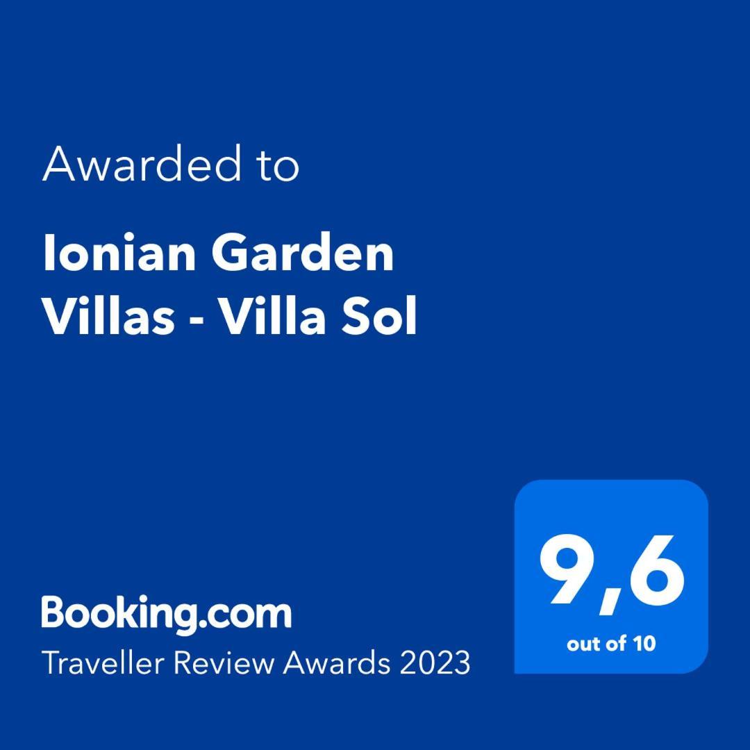 Ionian Garden Villas - Villa Sol Бенитсес Экстерьер фото